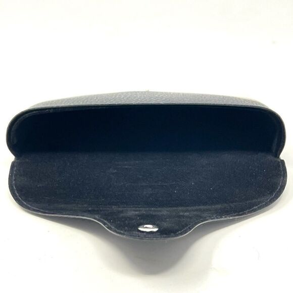 Ray-Ban Black Leather Glasses Case for Sunglasses Eyeglasses with Cleaning Cloth - Picture 7 of 12